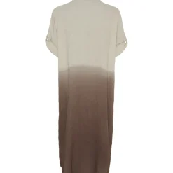 Marta Du Chateau dame kjole MdcJóna - Beige/Moro