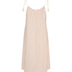 Marta du Chateau dame kjole MdcKamala 259161 - Beige/Peperosa