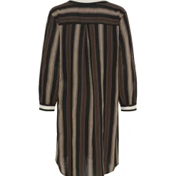 Marta du Chateau dame kjole MdcSaylor 25231 - Black/Camello2