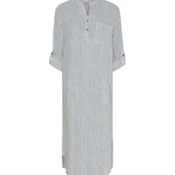 Marta Du Chateau dame kjole MdcNess - Panna Jeans 1395 Stripe