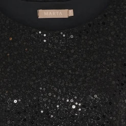 Marta du Chateau dame kjole MdcBolette 7692 - Black