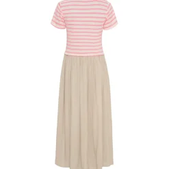 Marta du Chateau dame kjole MdcIngfrid 7334 - Beige/Pink