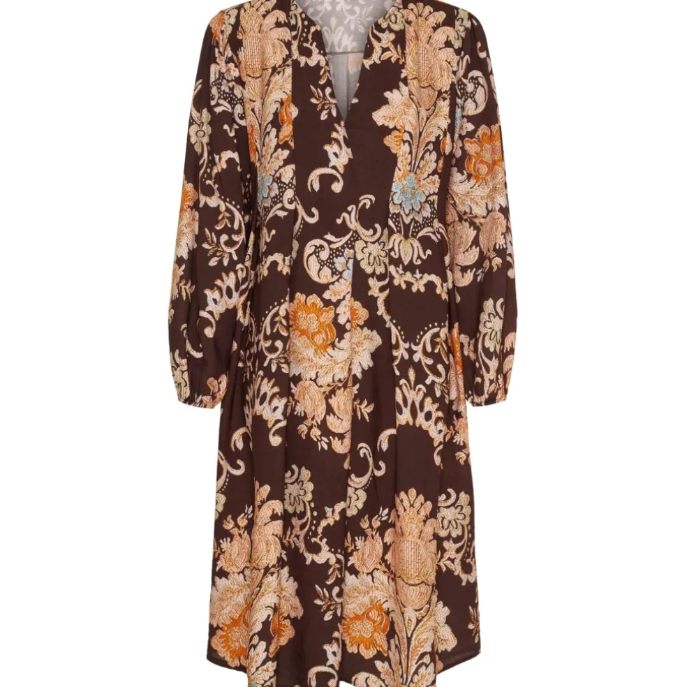 Marta du Chateau dame kjole MdcParsley 7622 - Marrone2891tps