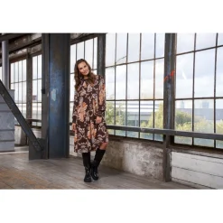 Marta du Chateau dame kjole MdcParsley 7622 - Marrone2891tps