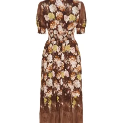 Marta du Chateau dame kjole MdcLydia 25216 - Marrone0460