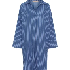 Marta du Chateau dame kjole MdcEglantine 259003 - Medium Blue