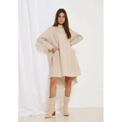 Marta Du Chateau dame kjole 83558ID - Beige