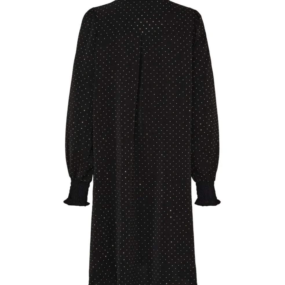 Marta du Chateau dame kjole MdcCendrine 32155 - Black