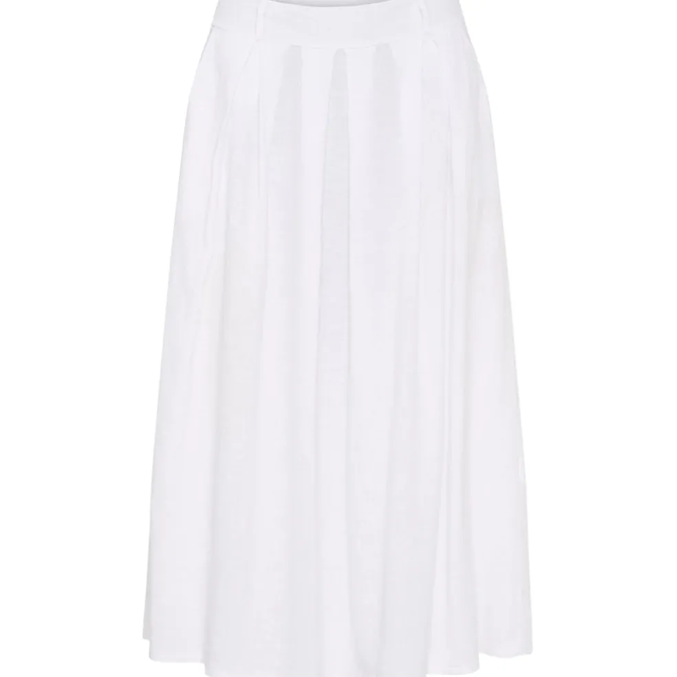 Marta du Chateau dame nederdel MdcLeona 257029 - Optical White