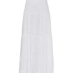 Marta Du Chateau dame nederdel 5201 - Solid White