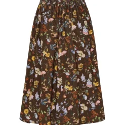 Marta du Chateau dame nederdel MdcCiela 257080V - Brown Print