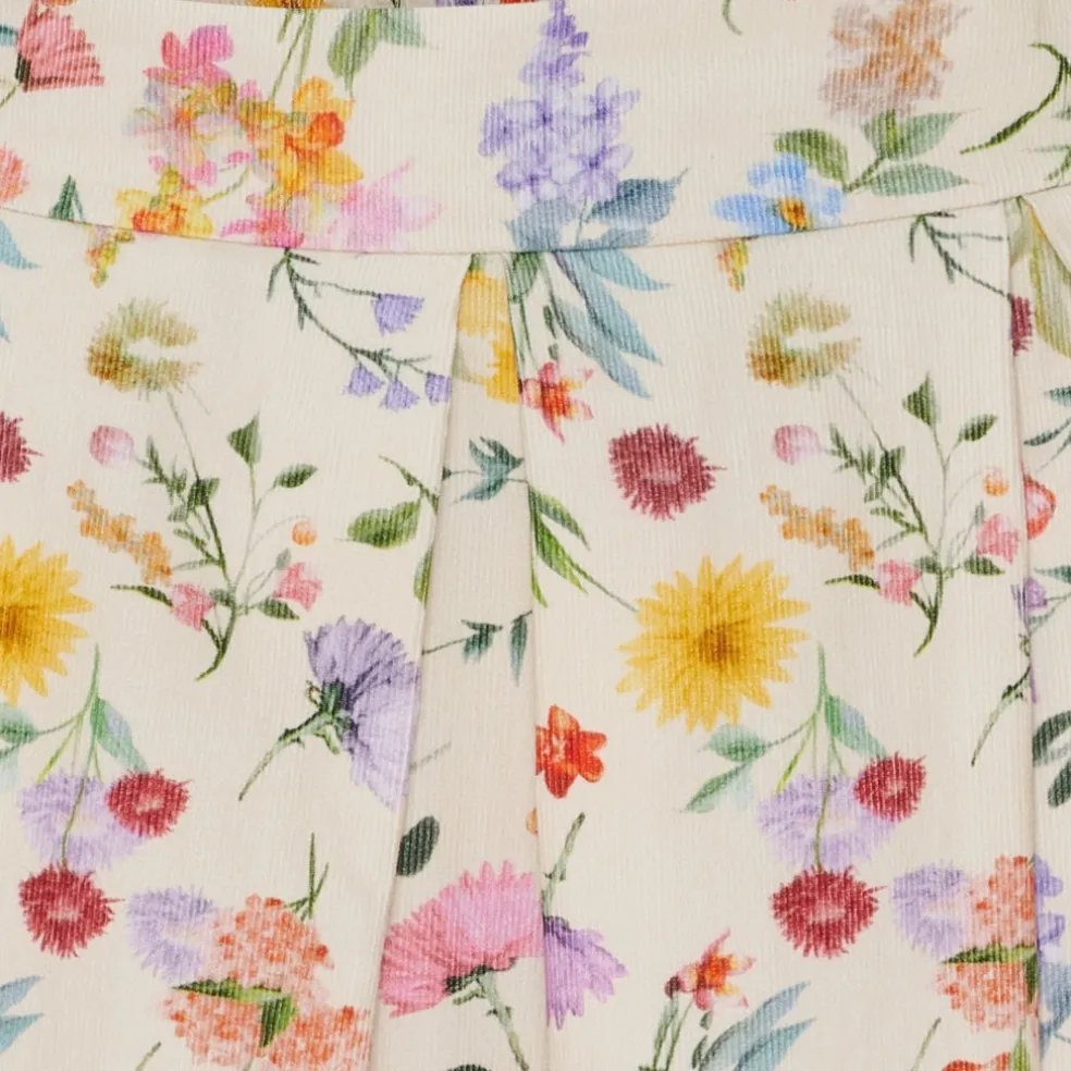 Marta du Chateau dame nederdel MdcCiela 257080V - Beige Print