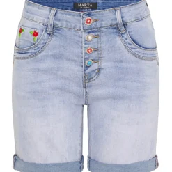 Marta du Chateau dame shorts MdcThora MDC208-26151 - Denim