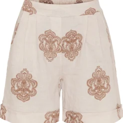 Marta Du Chateau dame shorts 61072 - Sabbia print