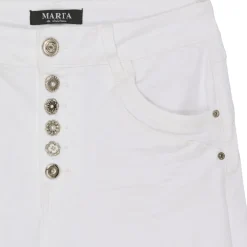 Marta Du Chateau dame shorts MdcSierra - White