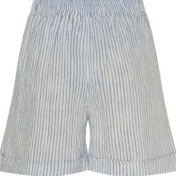Marta Du Chateau dame shorts MdcSophia - Panna Jeans 1395 Stripe