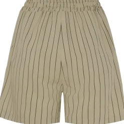 Marta Du Chateau dame shorts MdcZita - Sabbia/Black Stripe