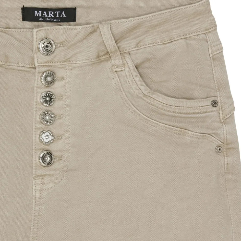 Marta Du Chateau dame shorts MdcSierra - Beige