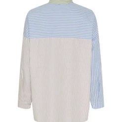 Marta du Chateau dame skjorte MdcBlandine 258032 - Multi Beige