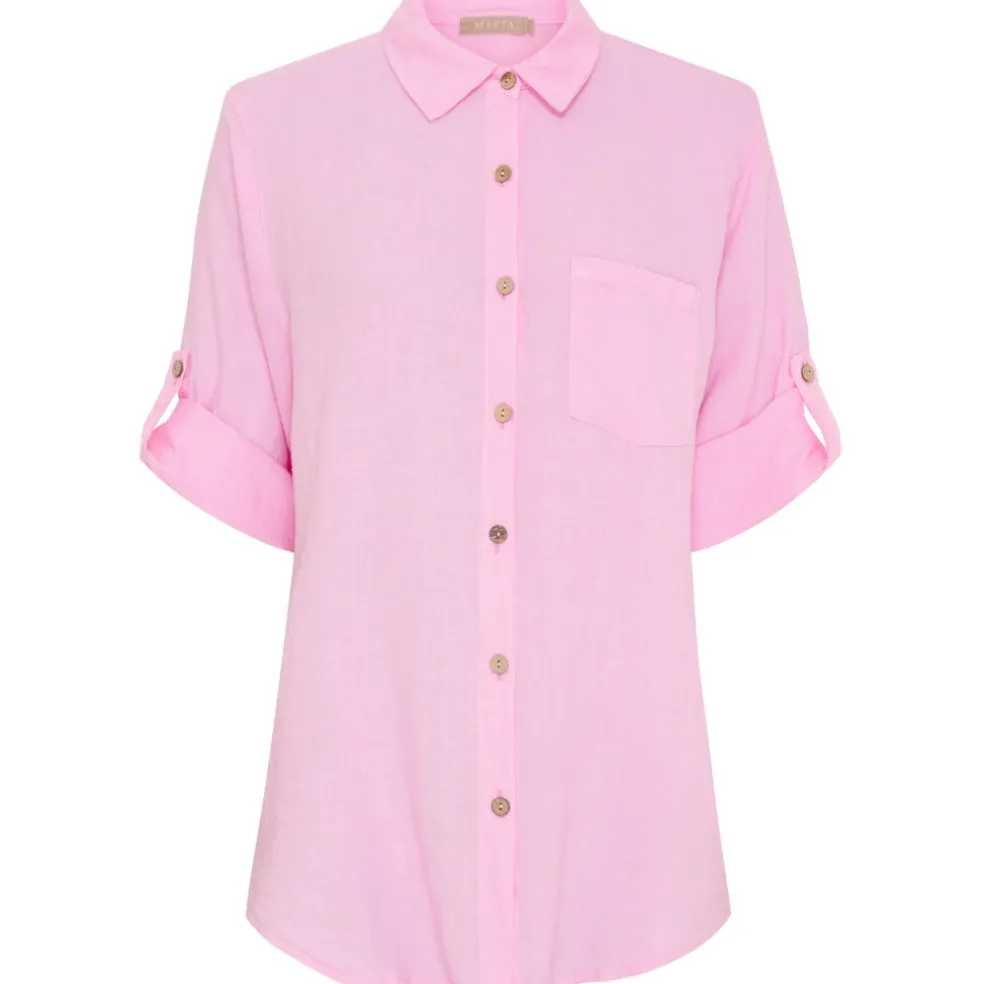 Marta du Chateau dame skjorte MdcKiara 258354 - RosaBaby3492