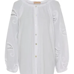 Marta Du Chateau dame skjorte MdcPatty - White