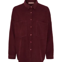 Marta du Chateau dame skjorte MdcMaelys 258037V - Bordeaux6269