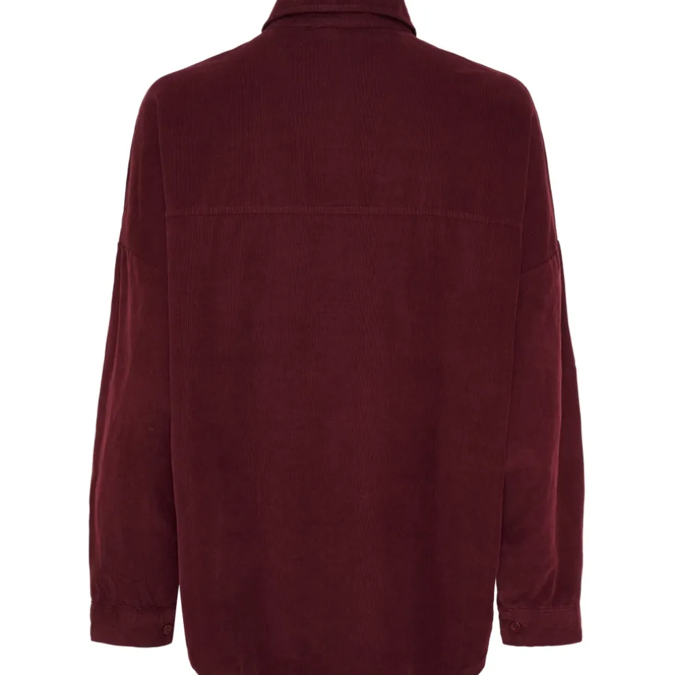 Marta du Chateau dame skjorte MdcMaelys 258037V - Bordeaux6269