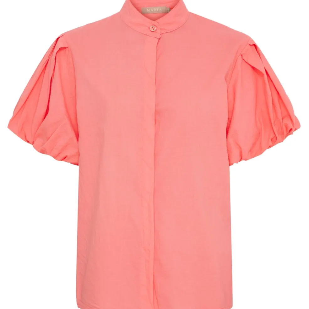 Marta du Chateau dame skjorte MdcMilano 258641 - Corallo