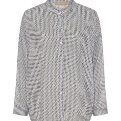 Marta du Chateau dame skjorte MdcLotus 258920 - Blue Dots