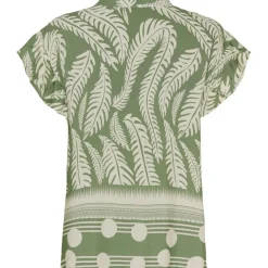 Marta Du Chateau dame skjorte MdcSòlrún 6319 - Military6963