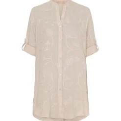 Marta Du Chateau dame skjorte 2699 - SS Beige