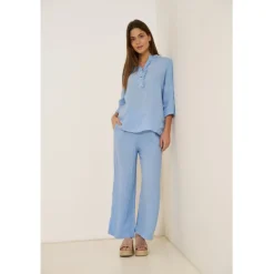 Marta Du Chateau dame skjorte 85137-1 - Celeste2389