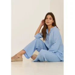 Marta Du Chateau dame skjorte 85137-1 - Celeste2389