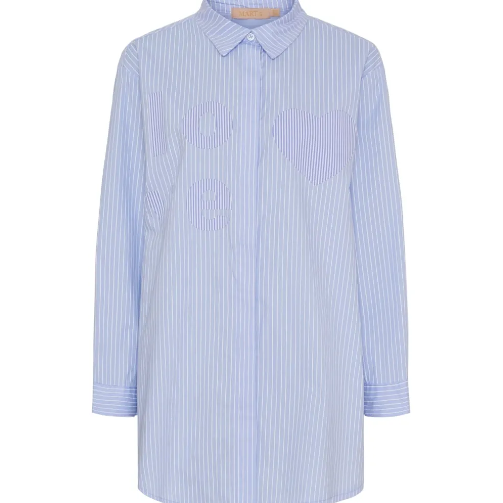 Marta du Chateau dame skjorte MdcCanelle 249320 - Celeste66