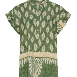 Marta Du Chateau dame skjorte MdcSòlrún 6319 - Kaki7171tpf