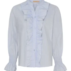 Marta Du Chateau dame skjorte MdcStella - LightBlue64