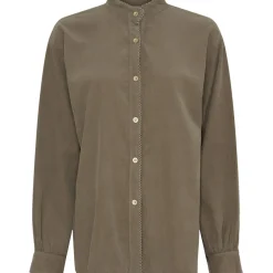 Marta du Chateau dame skjorte MdcArmelle 6568W - Fango