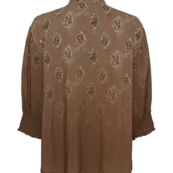 Marta Du Chateau dame skjorte MdcUnnur 6317 - Fango Faded