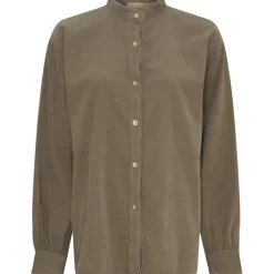 Marta du Chateau dame skjorte MdcArmelle 6568 - Fango