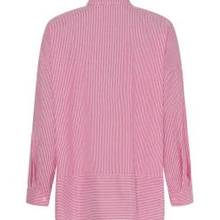 Marta Du Chateau dame skjorte MdcFina - Fuxia Stripe