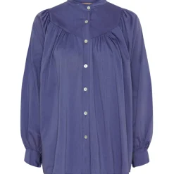 Marta Du Chateau dame skjorte MdcLina - Blue