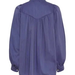 Marta Du Chateau dame skjorte MdcLina - Blue
