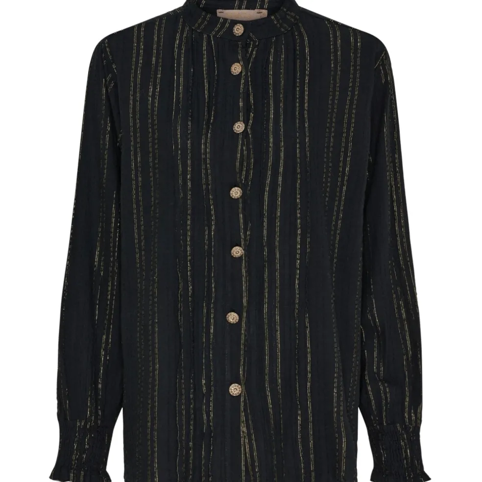 Marta du Chateau dame skjorte MdcClaudine 6682 - Black