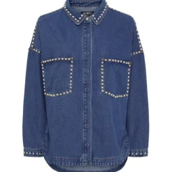 Marta du Chateau dame skjorte MdcEila MDC212-8304 - Denim