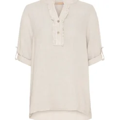 Marta Du Chateau dame skjorte 85137-1 - Sabbia1752