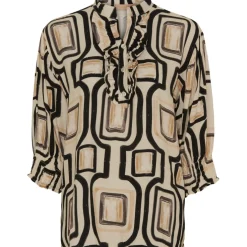 Marta Du Chateau dame skjorte MdcUnnur 6317 - BeigeFW10112tpd