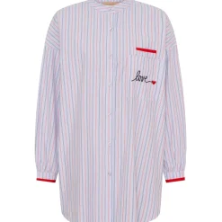 Marta du Chateau dame skjorte MdcLydie 259006 - Blue