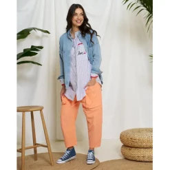 Marta du Chateau dame skjorte MdcLydie 259006 - Blue