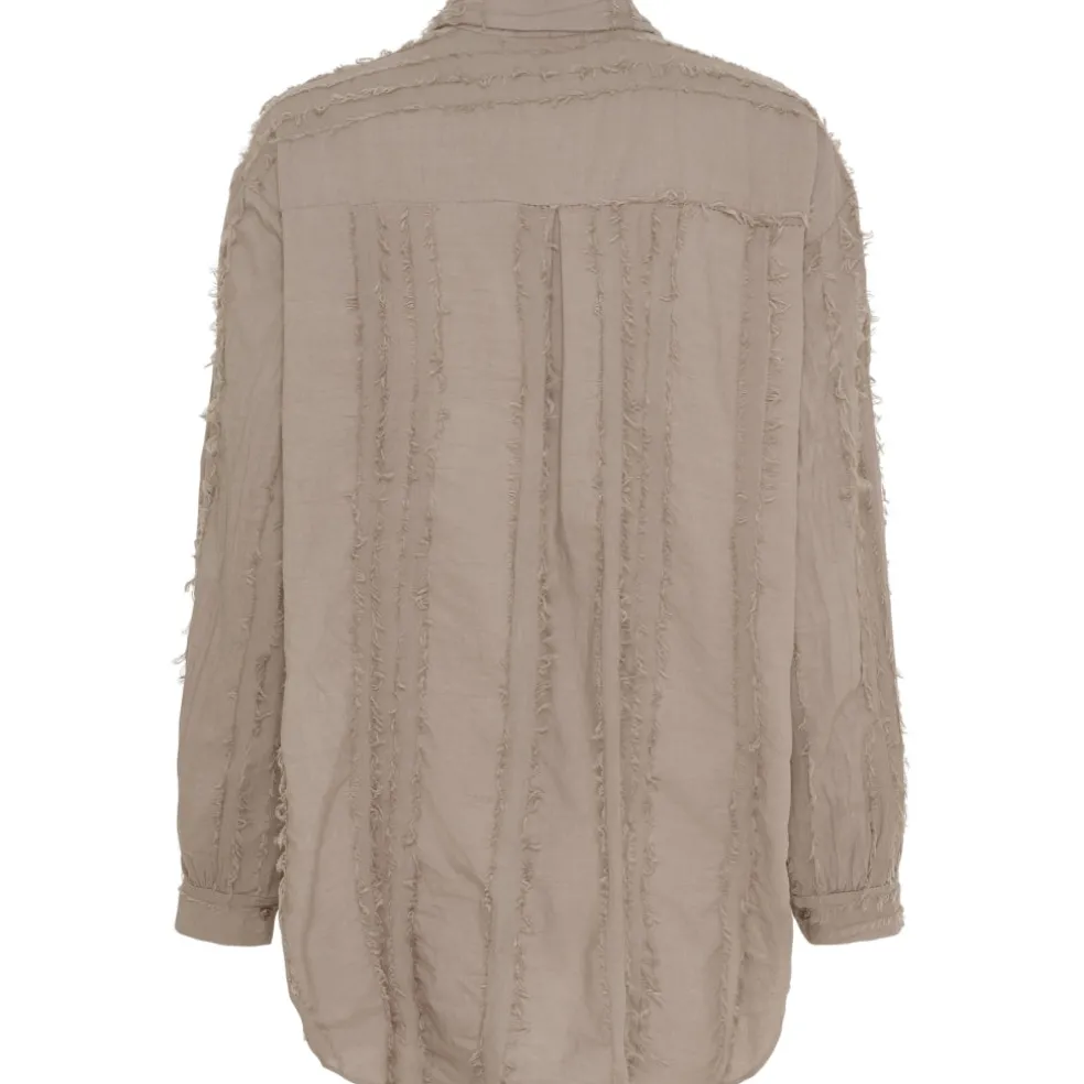 Marta du Chateau dame skjorte MdcSalome 2625/M - Fango