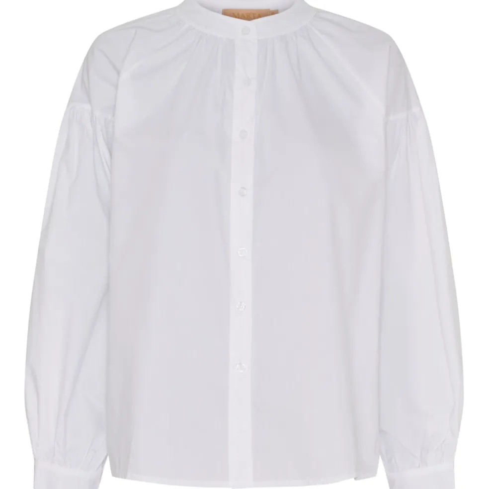 Marta du Chateau dame skjorte MdcChristiana 248532 - White